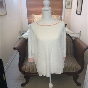 Express White Sweater- Size Large